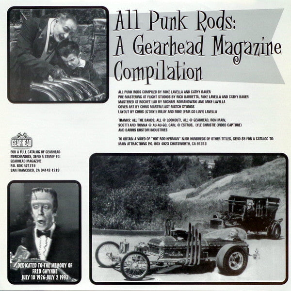 Various : All Punk Rods! (A Devils Dozen Of Deluxe Drag Punk!) (LP,Album,Compilation)