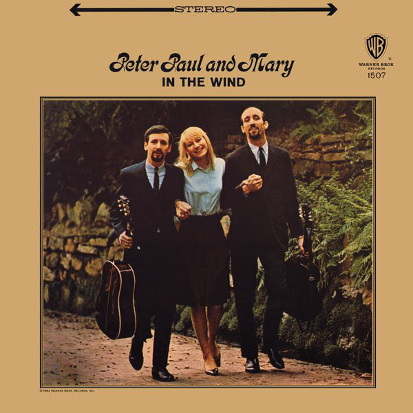 Peter, Paul & Mary : In The Wind (LP,Album,Stereo)