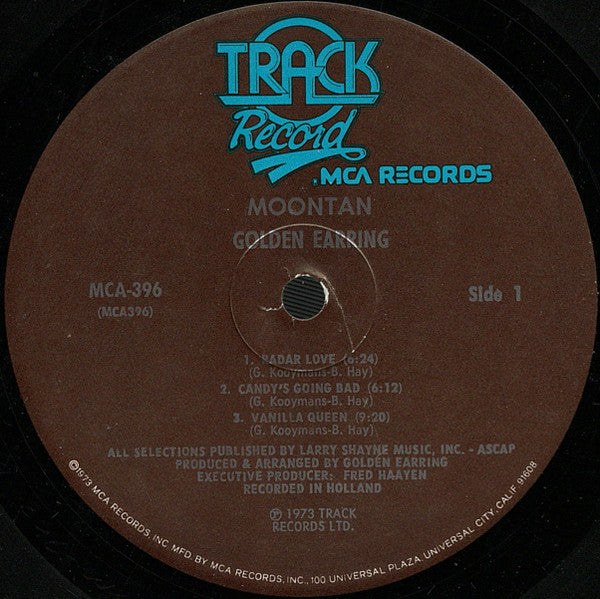 Golden Earring : Moontan (LP,Album)