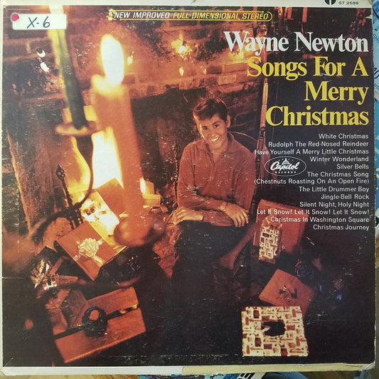 Wayne Newton : Songs For A Merry Christmas (LP,Album,Stereo)