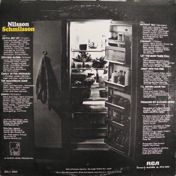 Harry Nilsson : Nilsson Schmilsson (LP,Album,Reissue,Stereo)