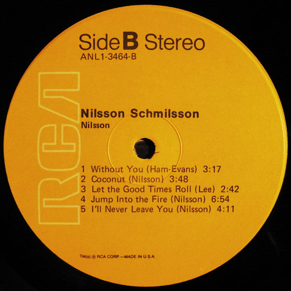 Harry Nilsson : Nilsson Schmilsson (LP,Album,Reissue,Stereo)