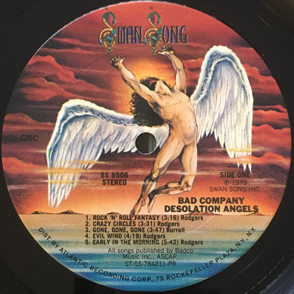 Bad Company (3) : Desolation Angels (LP,Album,Club Edition)