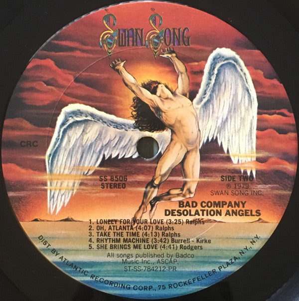 Bad Company (3) : Desolation Angels (LP,Album,Club Edition)
