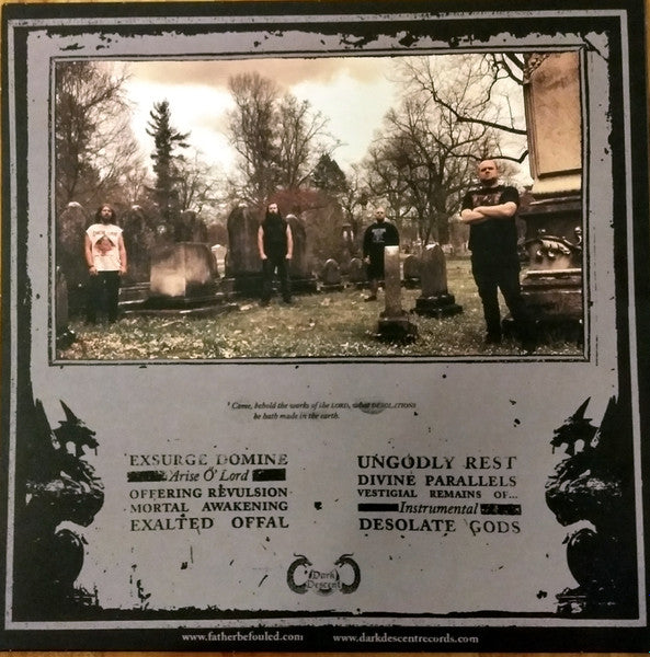 Father Befouled : Desolate Gods (12",45 RPM,Album)