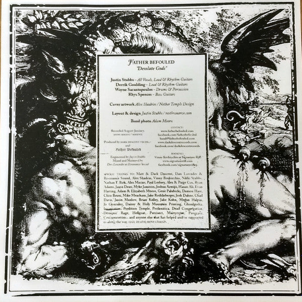 Father Befouled : Desolate Gods (12",45 RPM,Album)