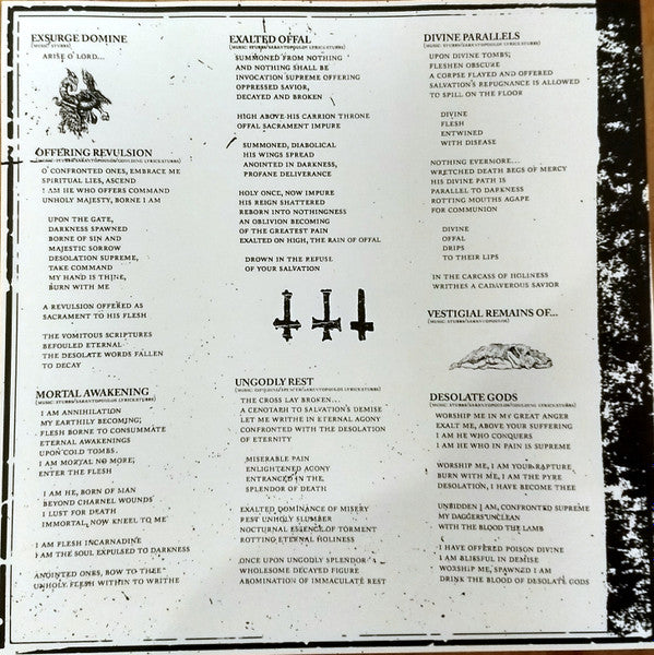 Father Befouled : Desolate Gods (12",45 RPM,Album)