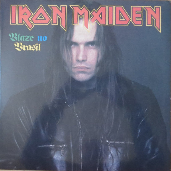 Iron Maiden : Blaze No Brasil (LP,Unofficial Release,White Label)