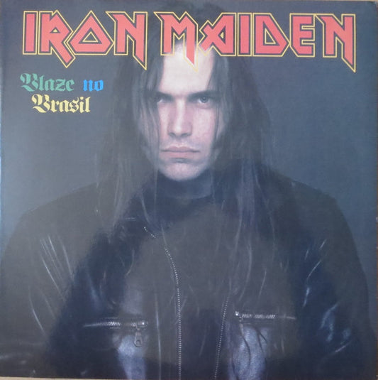 Iron Maiden : Blaze No Brasil (LP,Unofficial Release,White Label)
