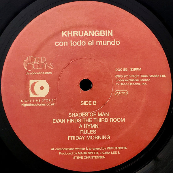Khruangbin : Con Todo El Mundo (LP,Album,Stereo)