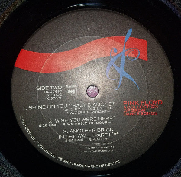 Pink Floyd : A Collection Of Great Dance Songs (LP,Compilation,Repress)