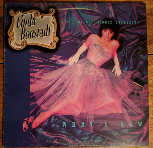 Linda Ronstadt & Nelson Riddle And His Orchestra : What's New (LP,Album,Club Edition)