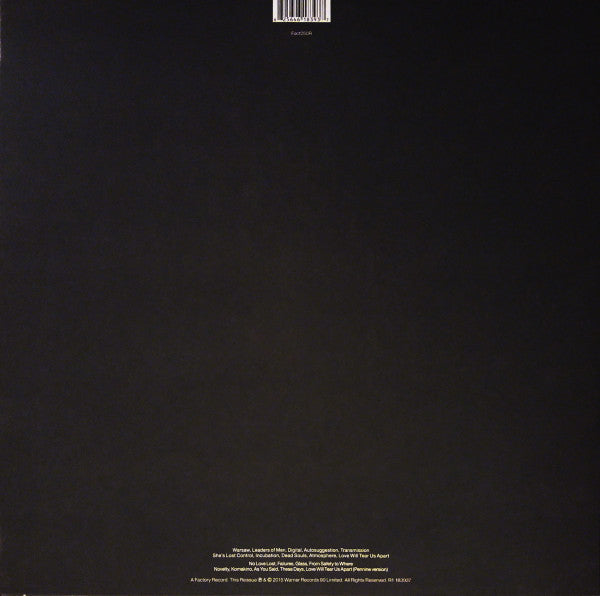 Joy Division : Substance (LP,Compilation,Reissue,Remastered)