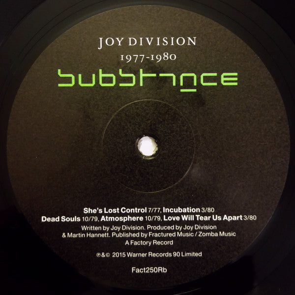 Joy Division : Substance (LP,Compilation,Reissue,Remastered)