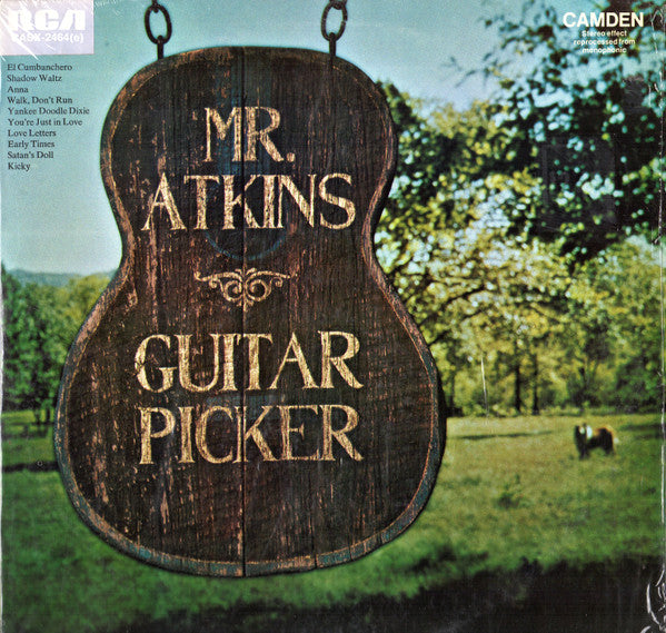Chet Atkins : Mr. Atkins - Guitar Picker (LP,Compilation,Remastered,Stereo)
