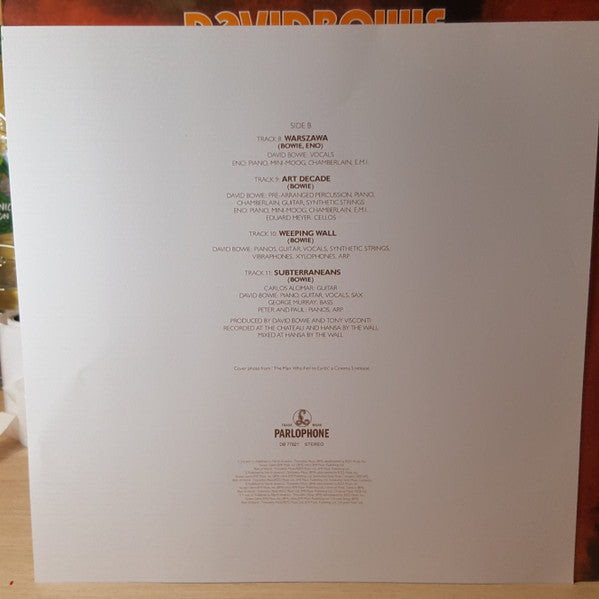 David Bowie : Low (LP,Album,Reissue,Remastered)