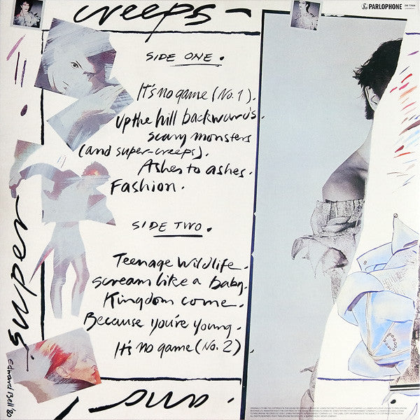 David Bowie : Scary Monsters (LP,Album,Reissue,Remastered,Stereo)