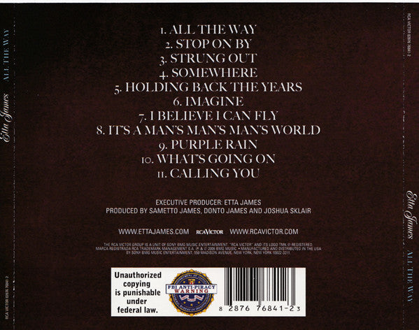 Etta James : All The Way (Album)