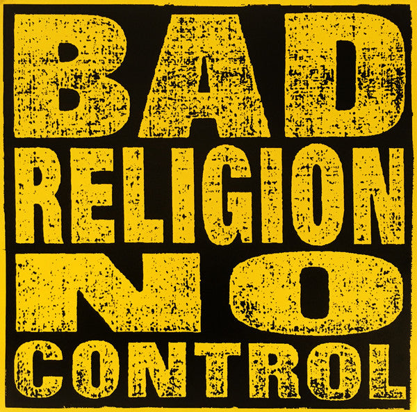 Bad Religion : No Control (LP,Album,Repress)