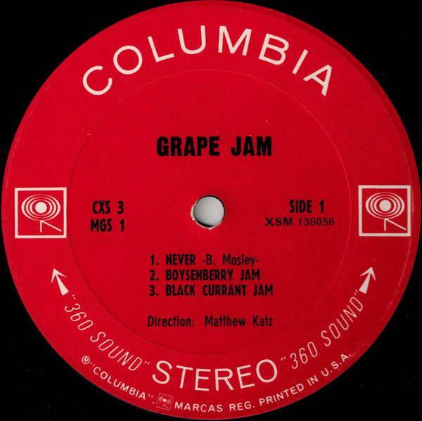 Moby Grape : Grape Jam (LP,Album,Stereo)
