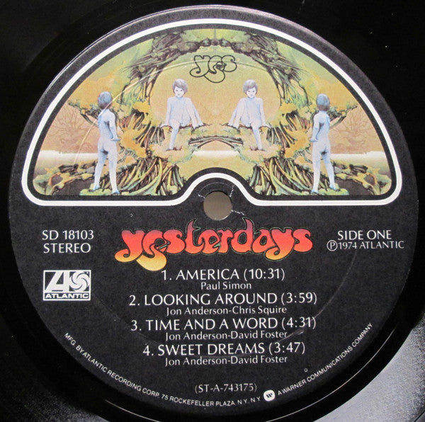 Yes : Yesterdays (LP,Compilation)