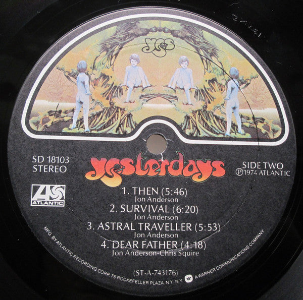 Yes : Yesterdays (LP,Compilation)