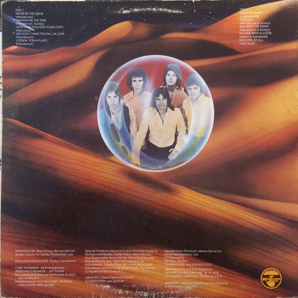 Chilliwack : Lights From The Valley (LP,Album)