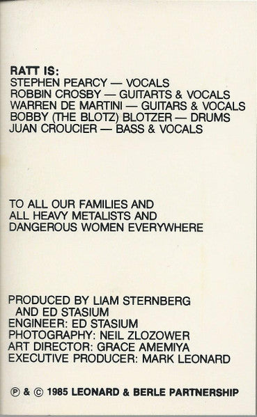 Ratt : You're In Trouble (Single Sided,EP,Reissue)