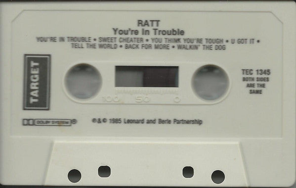 Ratt : You're In Trouble (Single Sided,EP,Reissue)