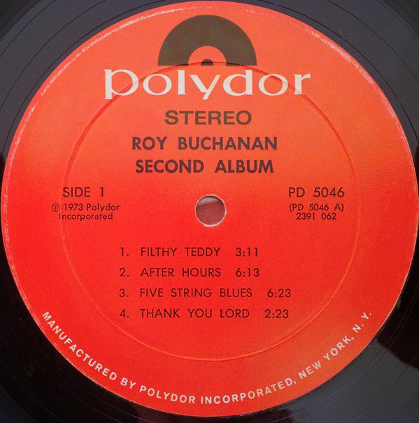 Roy Buchanan : Second Album (LP,Album)