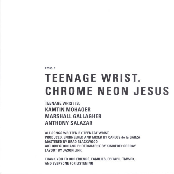 Teenage Wrist : Chrome Neon Jesus (Album)