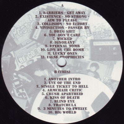 Ripcord : Discography Part III - From Demo Slaves To Radiowaves (LP,Compilation)
