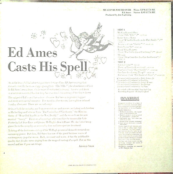 Ed Ames : My Cup Runneth Over (LP,Mono)