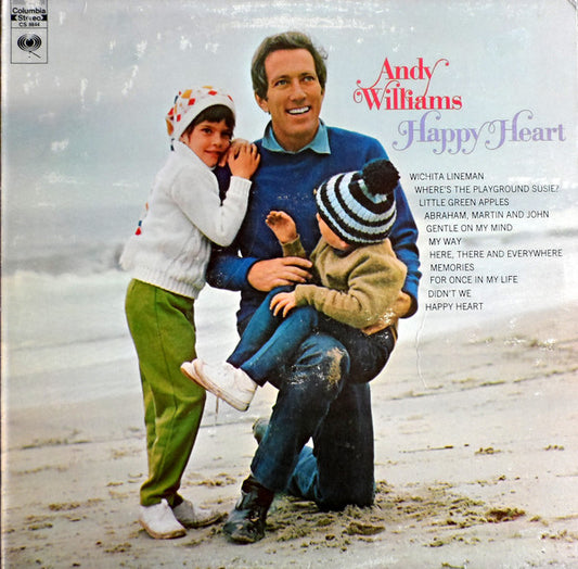 Andy Williams : Happy Heart (LP,Album,Stereo)