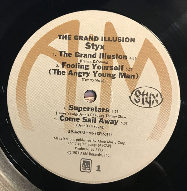Styx : The Grand Illusion (LP,Album)