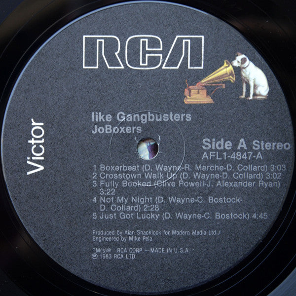 JoBoxers : Like Gangbusters (LP,Album,Stereo)