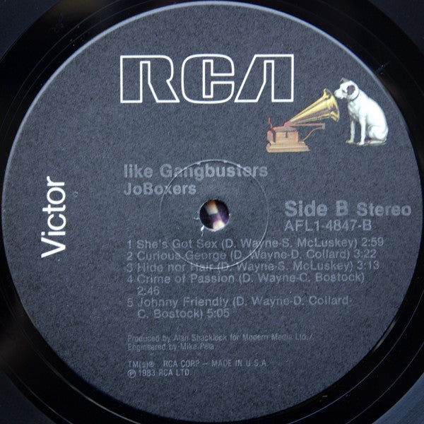 JoBoxers : Like Gangbusters (LP,Album,Stereo)