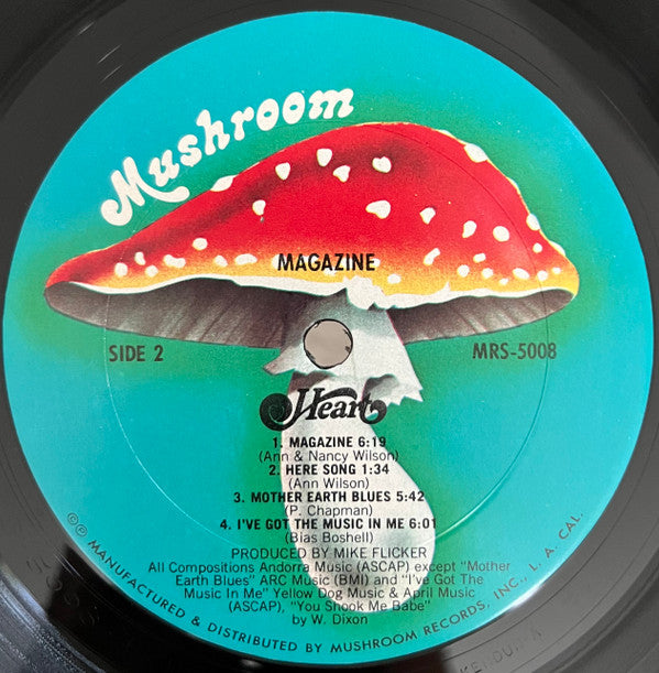 Heart : Magazine (LP,Album,Reissue,Stereo)