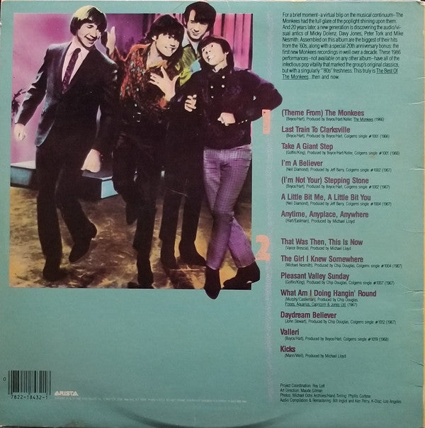 Monkees, The : Then & Now... The Best Of The Monkees (LP,Compilation,Remastered)