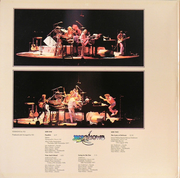 Yes : Yesshows (LP,Album,Stereo)