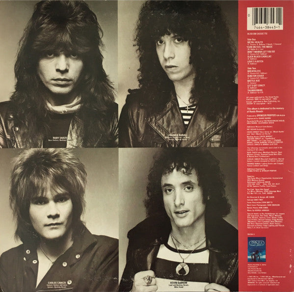 Quiet Riot : Metal Health (LP,Album)