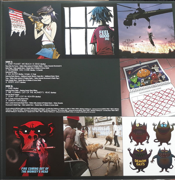 Gorillaz : Demon Days (LP,Album,Reissue,Remastered,Repress)