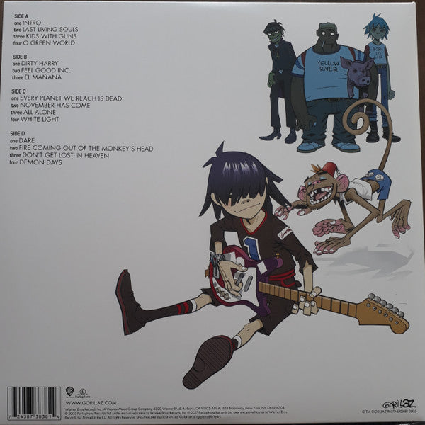 Gorillaz : Demon Days (LP,Album,Reissue,Remastered,Repress)