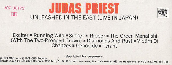Judas Priest : Unleashed In The East (Live In Japan) (Album)