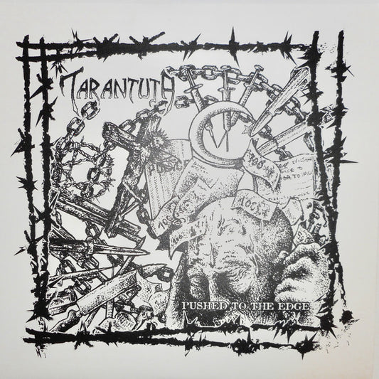 Tarantuja : Pushed To The Edge (12",45 RPM,Album,Limited Edition,Numbered,White Label)