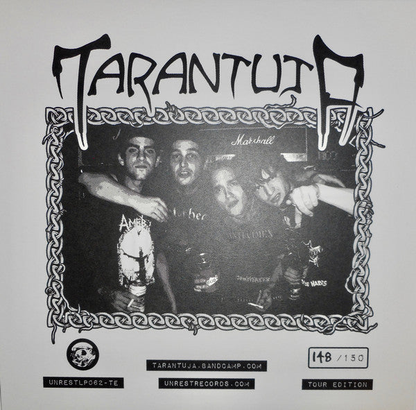 Tarantuja : Pushed To The Edge (12",45 RPM,Album,Limited Edition,Numbered,White Label)