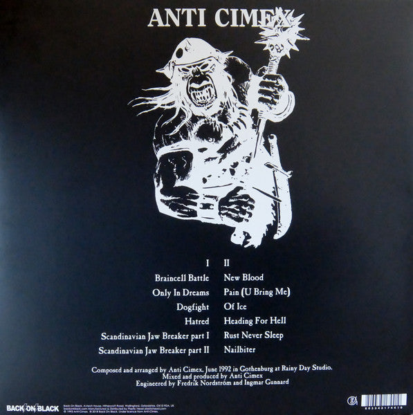Anti Cimex : Scandinavian Jawbreaker (LP,Album,Reissue)