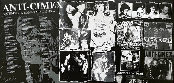 Anti Cimex : Victims Of A Bomb Raid 1982-1984 (LP,45 RPM,Album,Compilation)