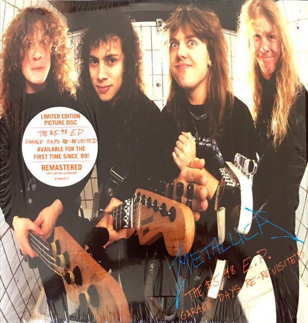 Metallica : The $5.98 E.P. - Garage Days Re-Revisited (12",EP,Limited Edition,Picture Disc,Reissue,Remastered)