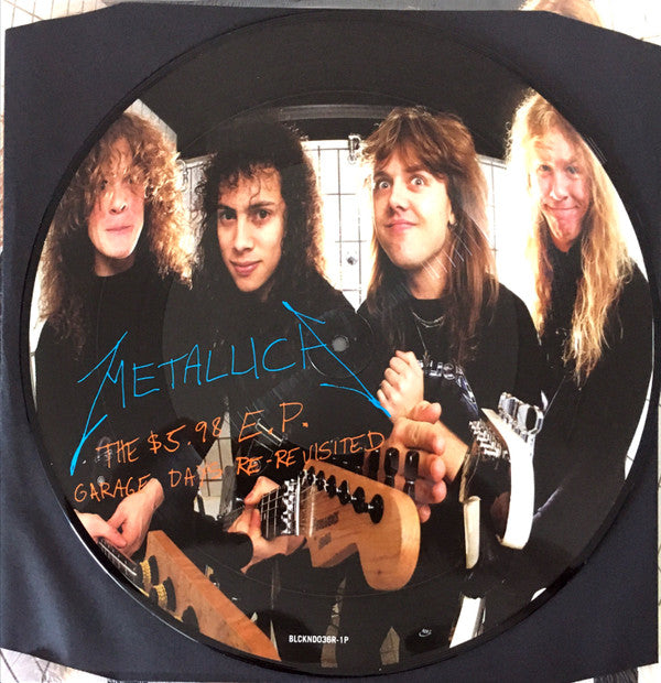 Metallica : The $5.98 E.P. - Garage Days Re-Revisited (12",EP,Limited Edition,Picture Disc,Reissue,Remastered)